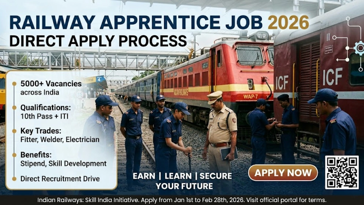 Railway Apprentice Jobs 2026