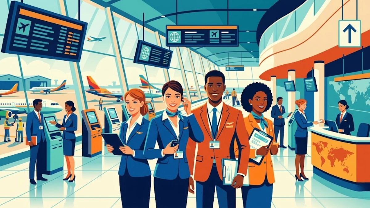 Working at international airports in 2026